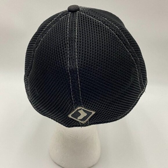 New Era Chicago White Sox Black Mesh Fitted Baseball Cap Hat MLB Size Small - Picture 3 of 6
